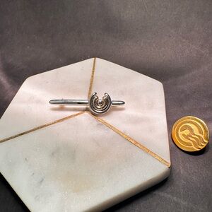 Stylish Silver Women's Brooch